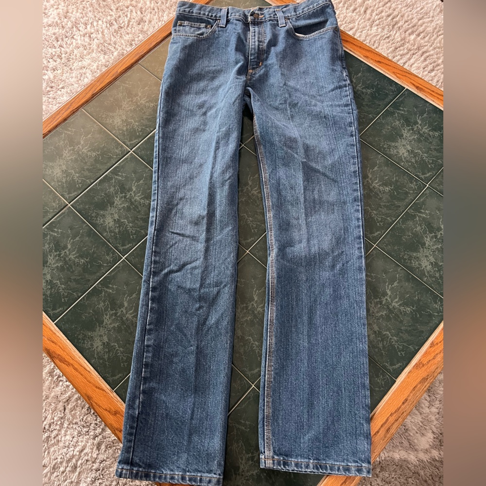 Carharrt Men’s Traditional Fit Blue Jeans. Men’s 34 x 36